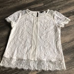 Embroidered Lace Top